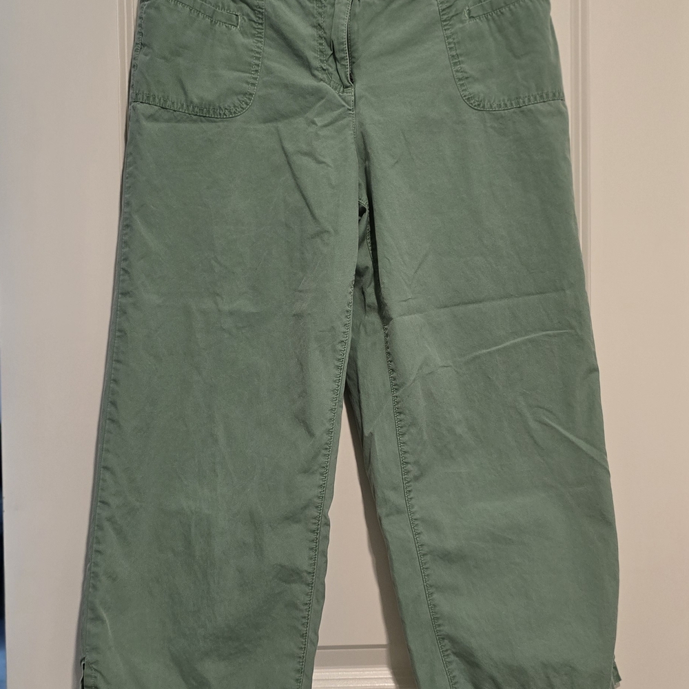 Hei Hei Green Cropped Pants